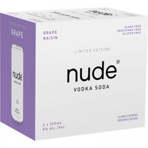 Nude Vodka Soda Grape